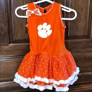 Girls Clemson Tigers Tutu Dress Game Day 12M